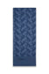 Geometrik Desenli Indigo Şal 0034