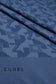 Geometrik Desenli Indigo Şal 0034