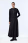 Three-Piece Combination Black Suit 1355