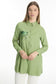 Payet Detaylı Gömlek Yeşil Bluz/Gömlek 0101