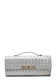 Patterned Handmade Silver Bag 0054