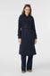 12528 LESNA TRENÇ 38-52 Lacivert Trençkot 12528