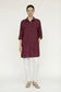 T-1655 SAREL TUNİK SML Bordo Tunik 1655