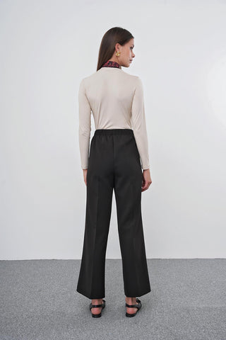 Cosy Pantolon 38-56 Siyah Pantolon 0102