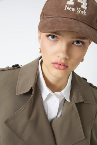 Palermo Trench Coat 38-48 Khaki Trench Coat 12667