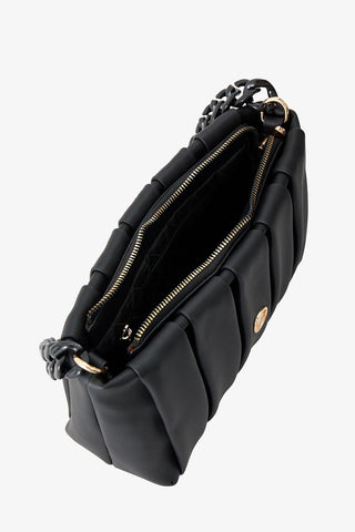Zincir Askılı Siyah Çanta 0321