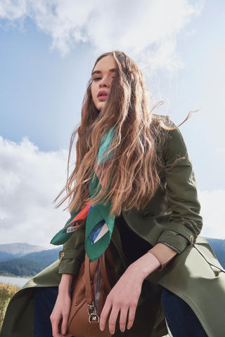 Palermo Trench Coat 38-48 Khaki Trench Coat 12615