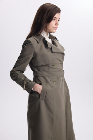 Palermo Trench Coat 38-48 Khaki Trench Coat 12615
