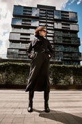 Palermo Trench Coat 38-48 Black Trench Coat 12615