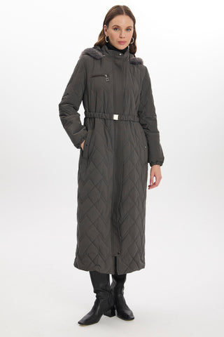Namboo Quilted Jacket 38-48 Smoke Grey 12765