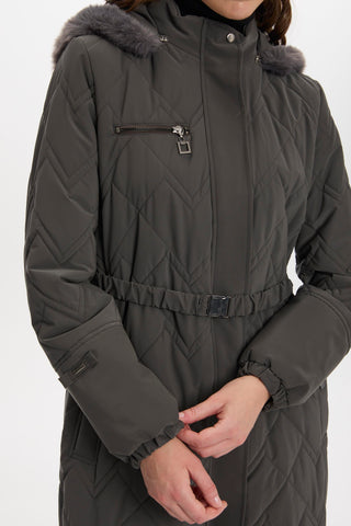 Namboo Quilted Jacket 38-48 Smoke Grey 12765