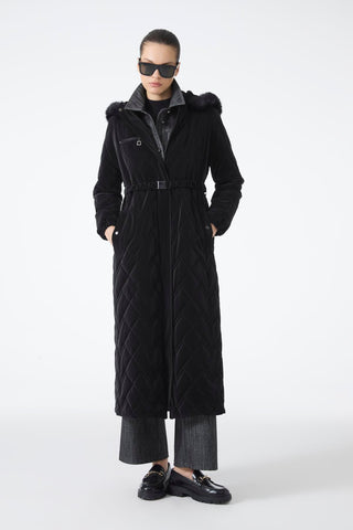 Namboo Kapitone 38-48 Siyah Mont 12765