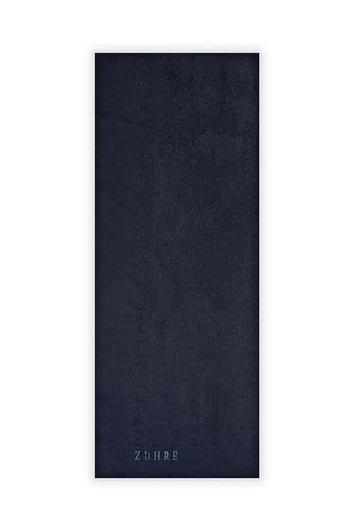 Zuhre Emerald Navy Blue Scarf 0013