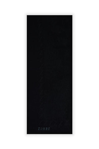 Zuhre Emerald Black Scarf 0013