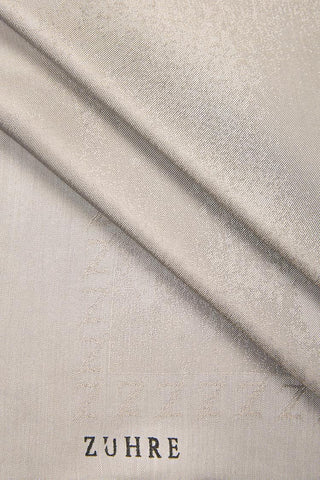 Zuhre Emerald O. Grey Shawl 0013