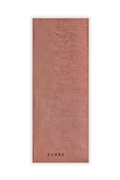 Zühre Koza Z Monogram Gül Kurusu Şal 0014