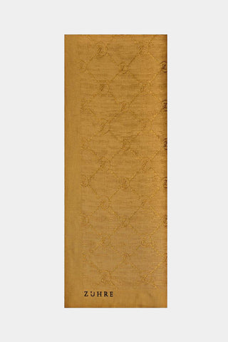 Zühre Koza Z Monogram Camel Şal 0014