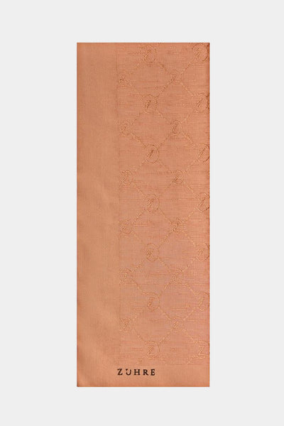 Zühre Koza Z Monogram Somon Şal 0014