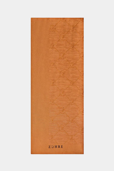 Zühre Koza Z Monogram Linya Çiçeği Şal 0014