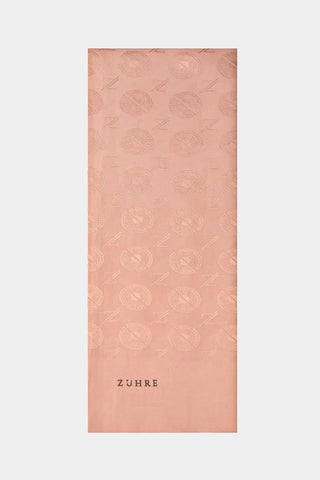 Zühre Gizem Z Monogram Somon Şal 0015