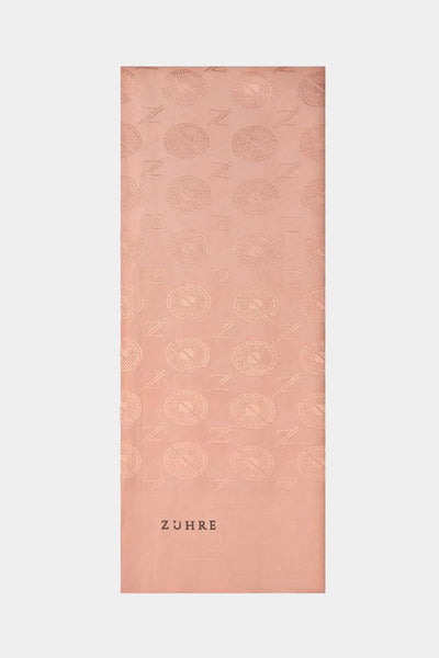 Zühre Gizem Z Monogram Somon Şal 0015