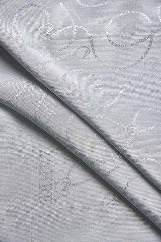 Zühre Flamlı Zincir Z Monogram A.gri Şal 0016