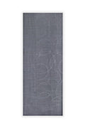 Zühre Flamlı Zincir Z Monogram Gri Şal 0016