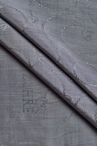 Zühre Flamlı Zincir Z Monogram Gri Şal 0016