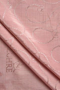 Zühre Flamlı Zincir Z Monogram Pudra Şal 0016