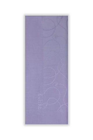 Zühre Flamlı Zincir Z Monogram Lila Şal 0016