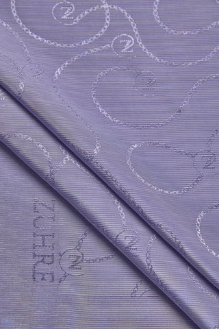 Zühre Flamlı Zincir Z Monogram Lila Şal 0016