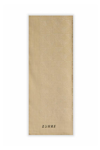 Zühre Rüya Z Monogram Bej Şal 0017