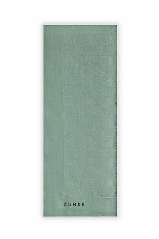 Zühre Rüya Z Monogram Mint Şal 0017