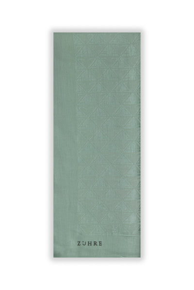 Zühre Rüya Z Monogram Mint Şal 0017