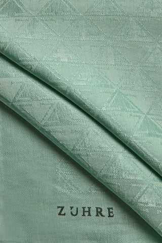 Zühre Rüya Z Monogram Mint Şal 0017
