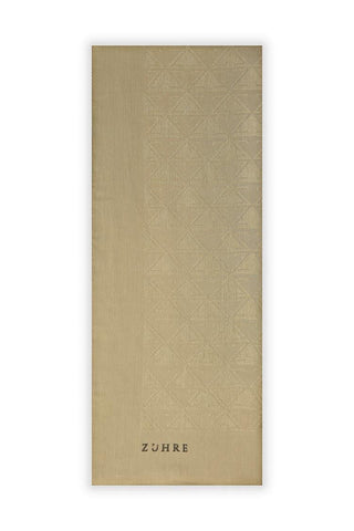 Zuhre Rüya Z Monogram Olive Green Scarf 0017
