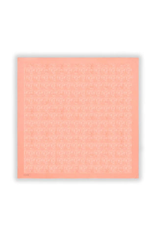Zühre Koza Z Monogram Rosewood Scarf 0082