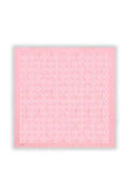 Zuhre Koza Z Monogram Pink Scarf 0082