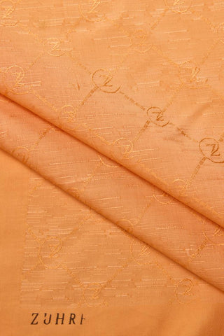 Zuhre Koza Z Monogram Linya Flower Scarf 0082