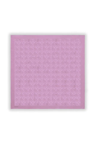 Zuhre Koza Z Monogram Lilac Scarf 0082