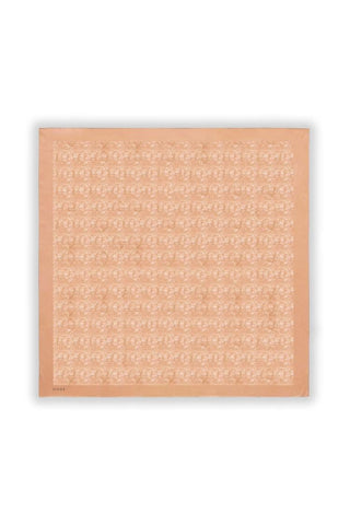 Zuhre Koza Z Monogram Salmon Scarf 0082