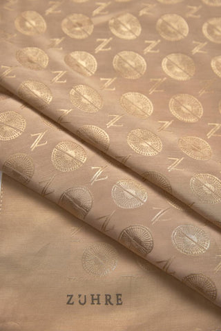 Zühre Gizem Z Monogram Camel Eşarp 0083