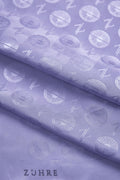 Zühre Gizem Z Monogram Lila Eşarp 0083
