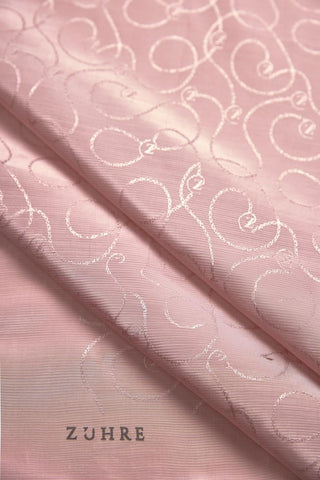 Zühre Flamlı  Zincir Z Monogram Pudra Eşarp 0084