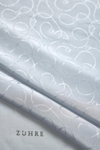 Zühre Flamlı  Zincir Z Monogram A.gri Eşarp 0084