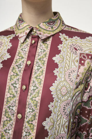 Etnik Desenli Gömlek