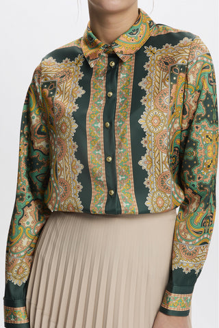 Etnik Desenli Gömlek