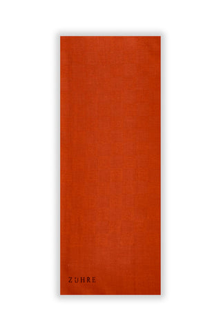 Monogram Desenli Seher Kiremit Şal 0106