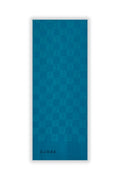 Monogram Desenli Seher F.mavi Şal 0106