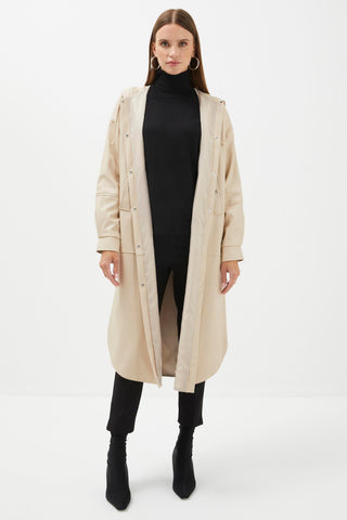 Hooded, Pocket Detail, Long, Ready-to-Wear, Stone-Wear, Ready-to-Wear 0135